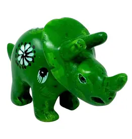 soapstone triceratops dinosaur- assorted colors