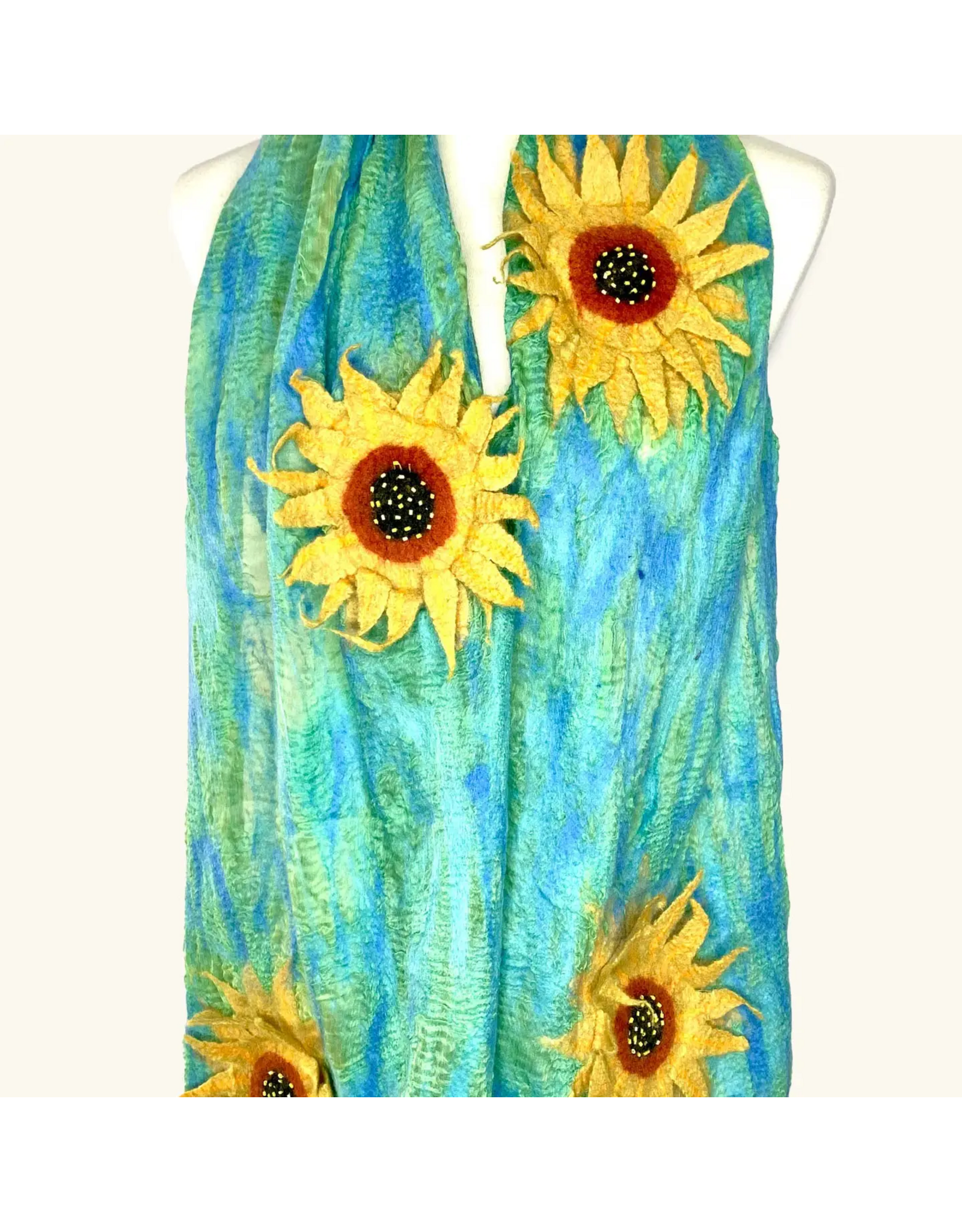 Sunflower Scarf, Nepal