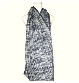 Smoked Silk Scarf , Nepal