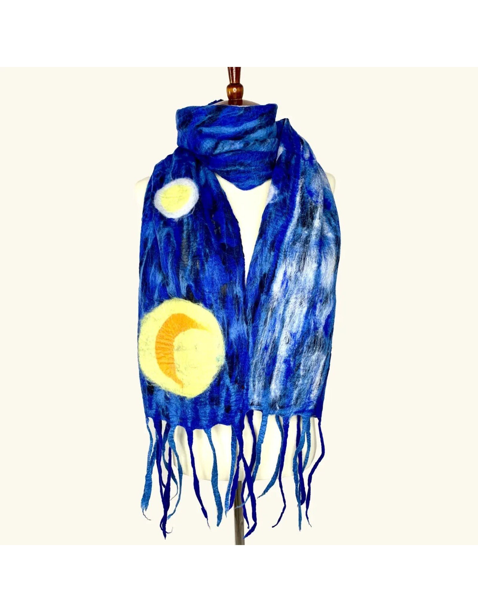 Van Gogh Inspired Scarf, Nepal