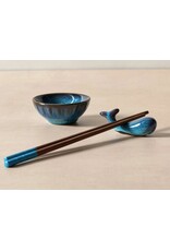 Ten Thousand Villages Blue Whale Sushi Set