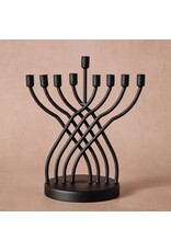 Trade roots Sudaul Criss Cross Iron Menorah