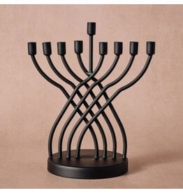 Trade roots Sudaul Criss Cross Iron Menorah