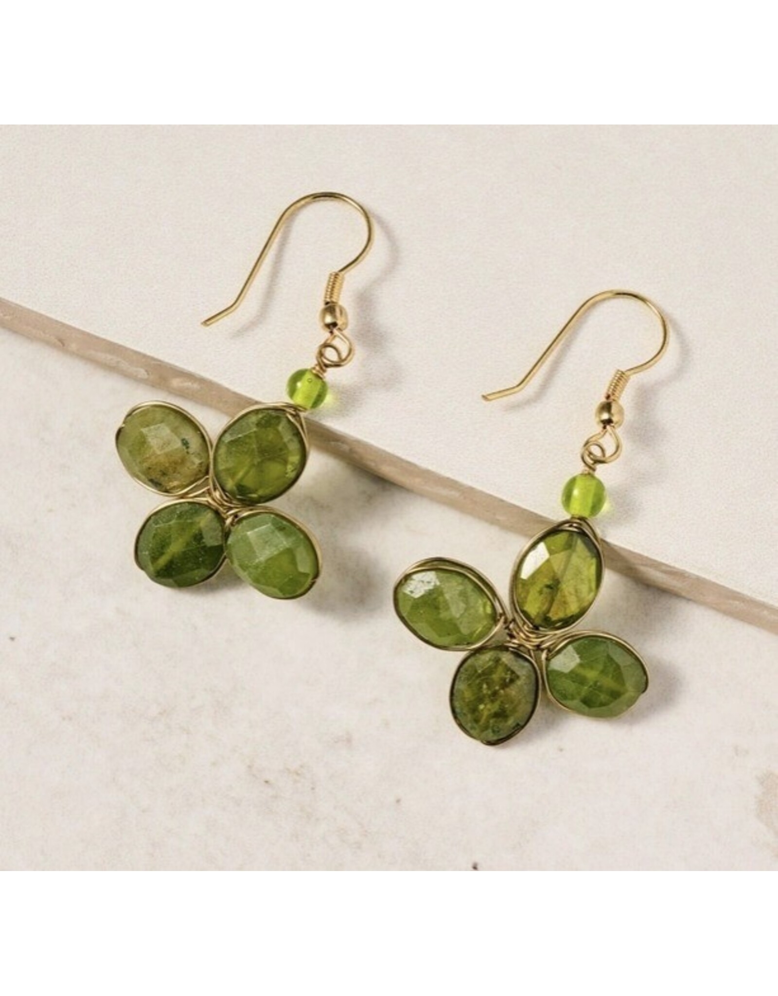 Trade roots Mahi Vessonite Earrings