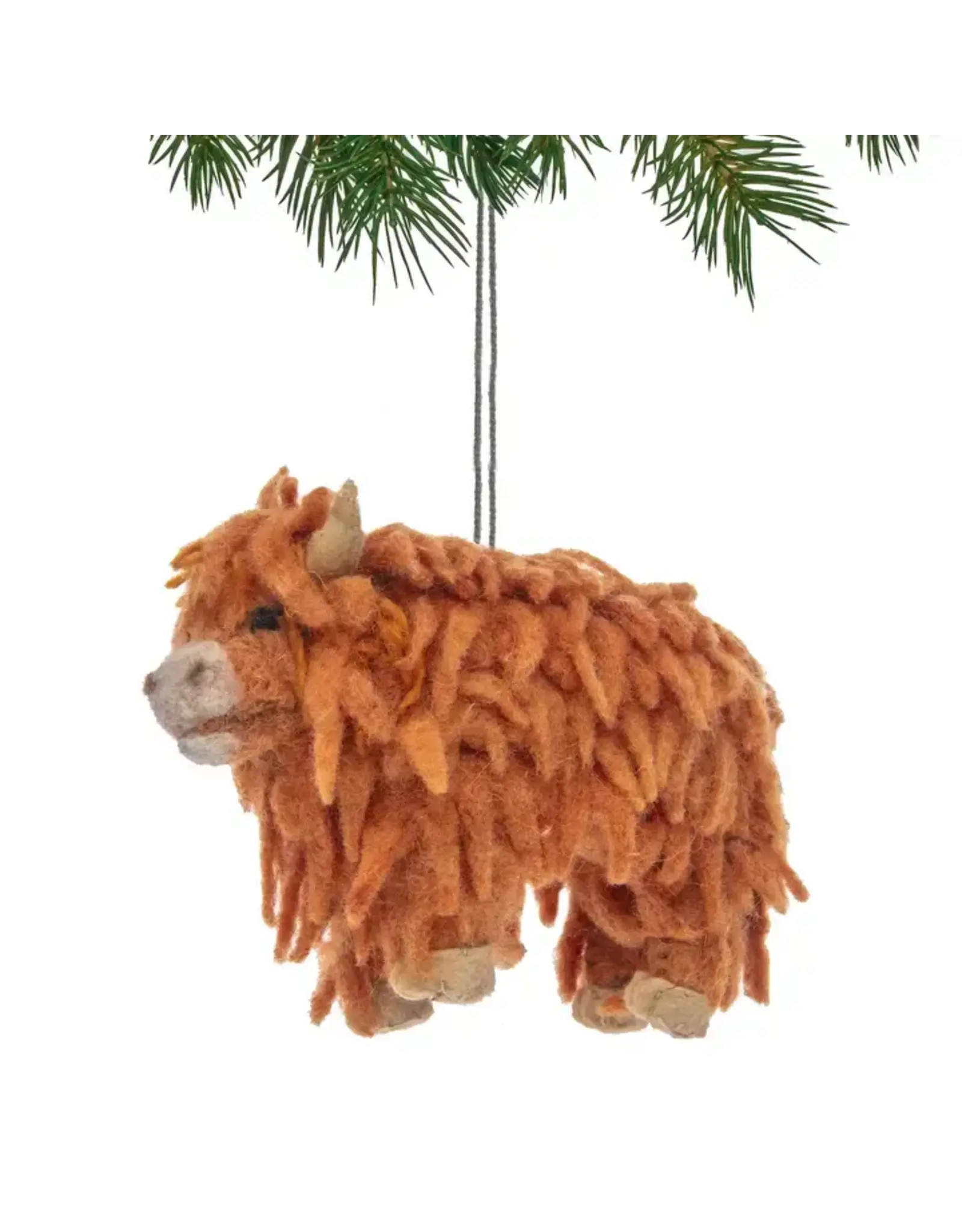 Highland Cow Ornament,