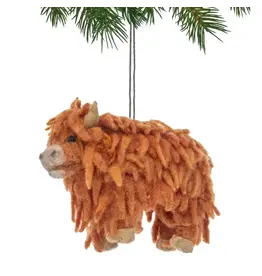 Highland Cow Ornament,