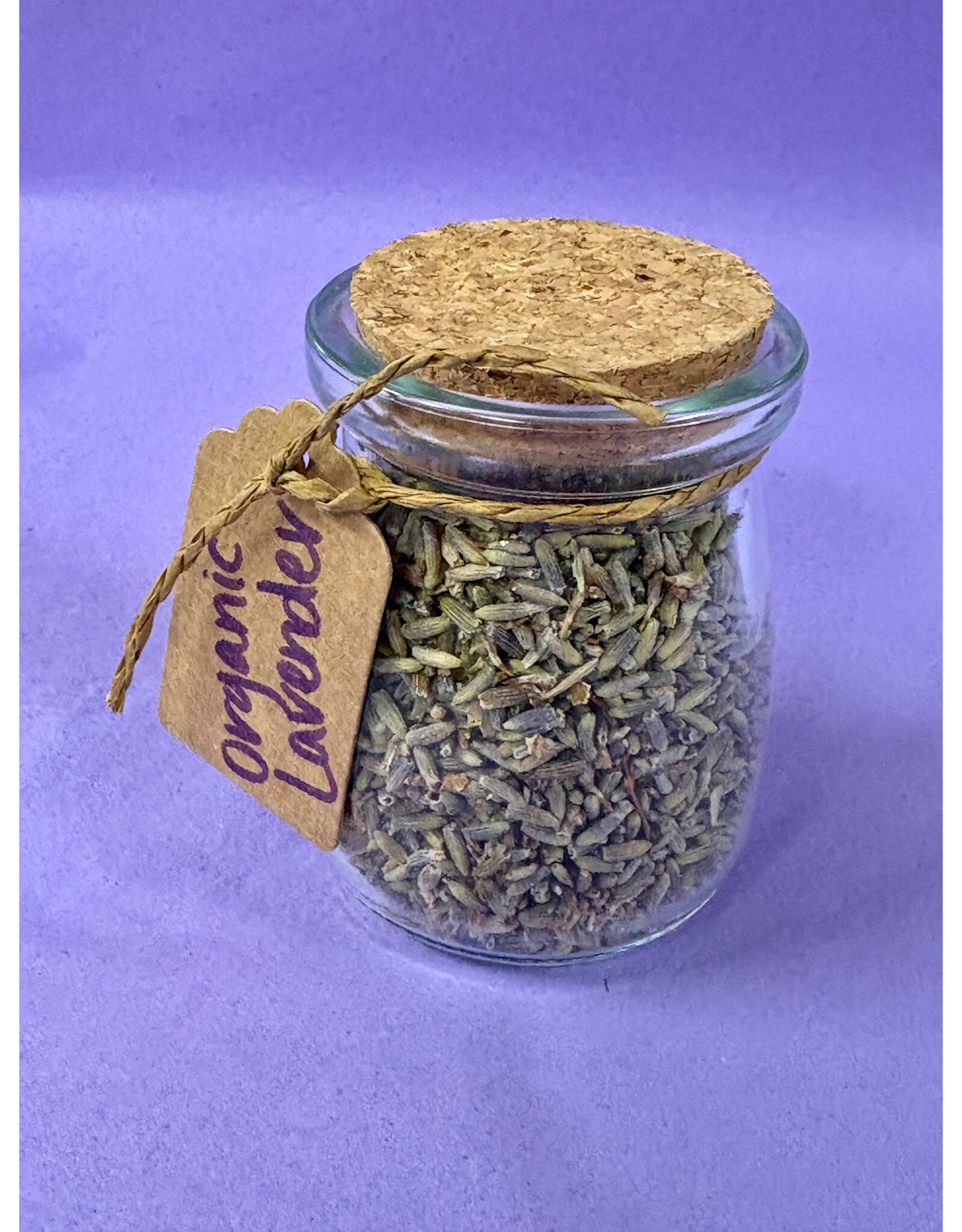 Organic Lavender Flowers .5oz Jar