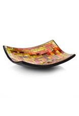 Harvest Hues Mosaic Dish
