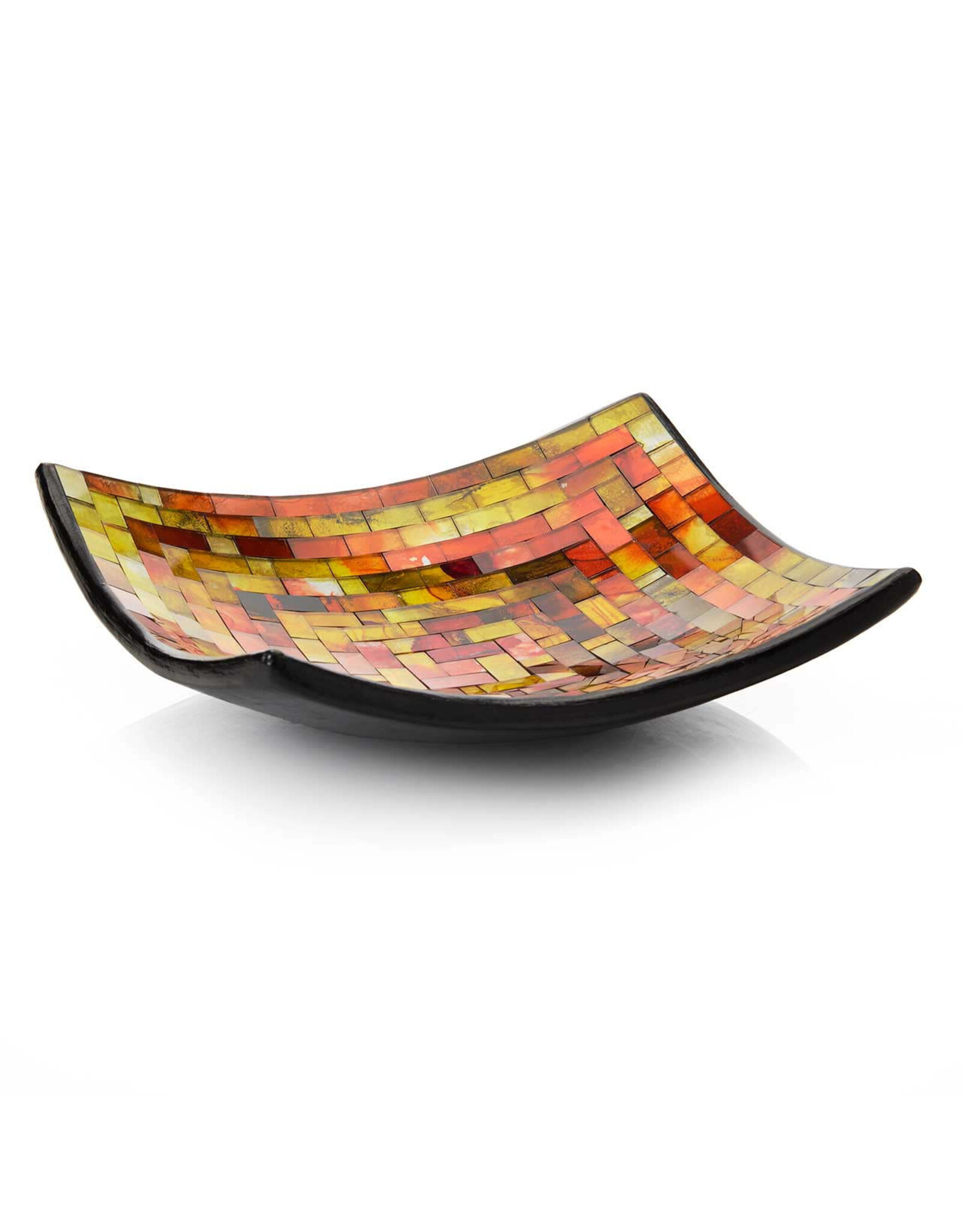 Harvest Hues Mosaic Dish