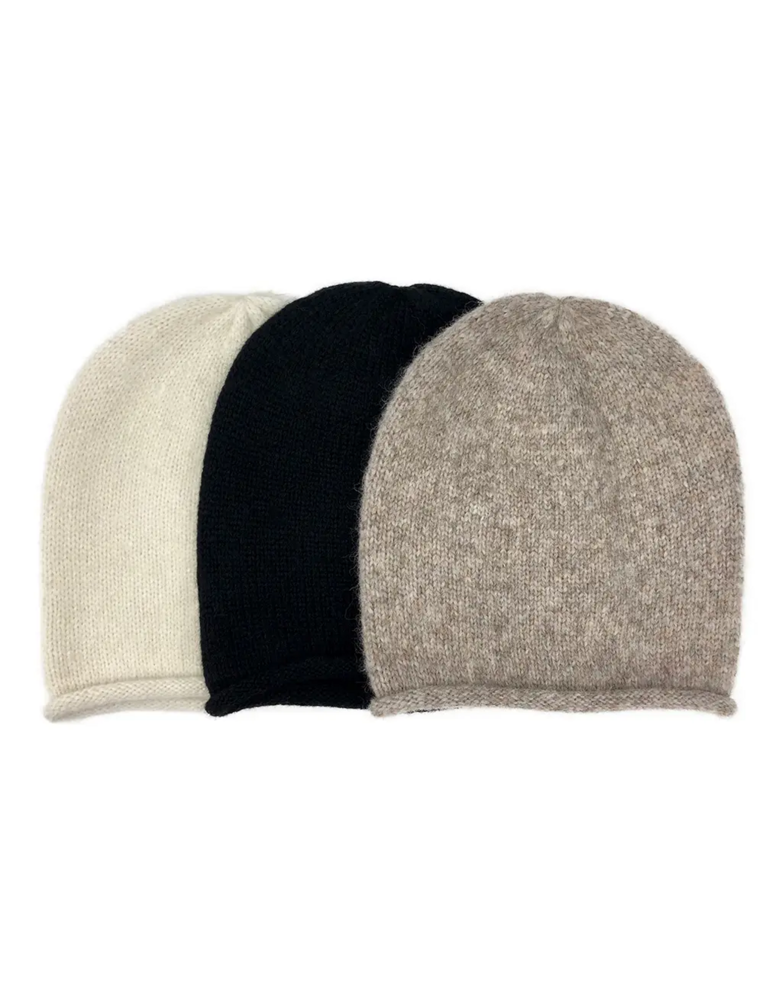 Essential Knit Alpaca Beanie Hat, Peru