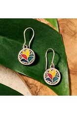Bosque Colorscape Dangle Earrings, Peru