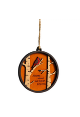 Here with Us Cardinal Ornament, Colombia