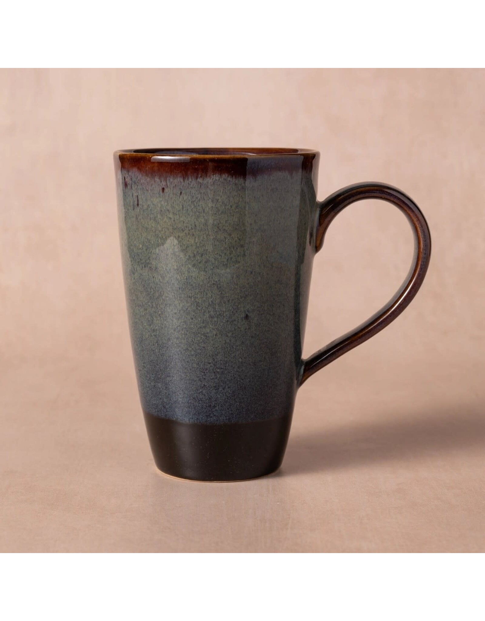 Mekong Tall Drip Glaze Mug, Vietnam