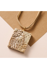 Tarasa Gorara Stone Pendant Necklace, India