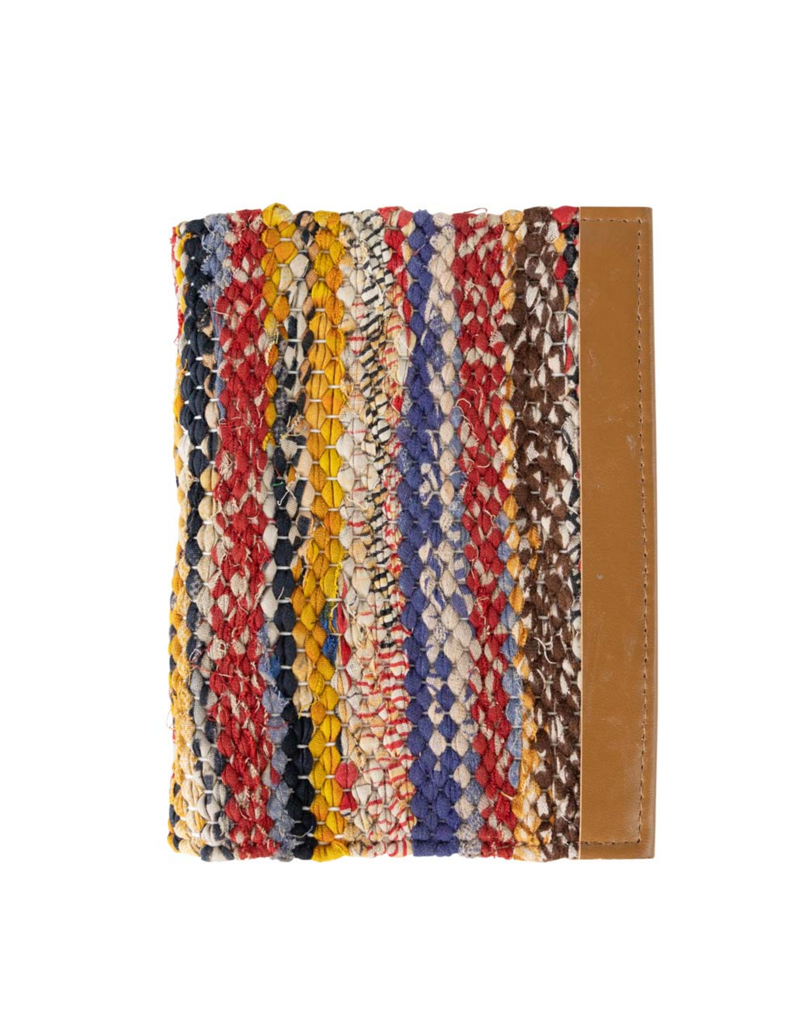 Woven Recycled Sari Journal, 6 x 4, India