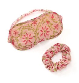 Aaram Scrunchie and Eye Mask Set