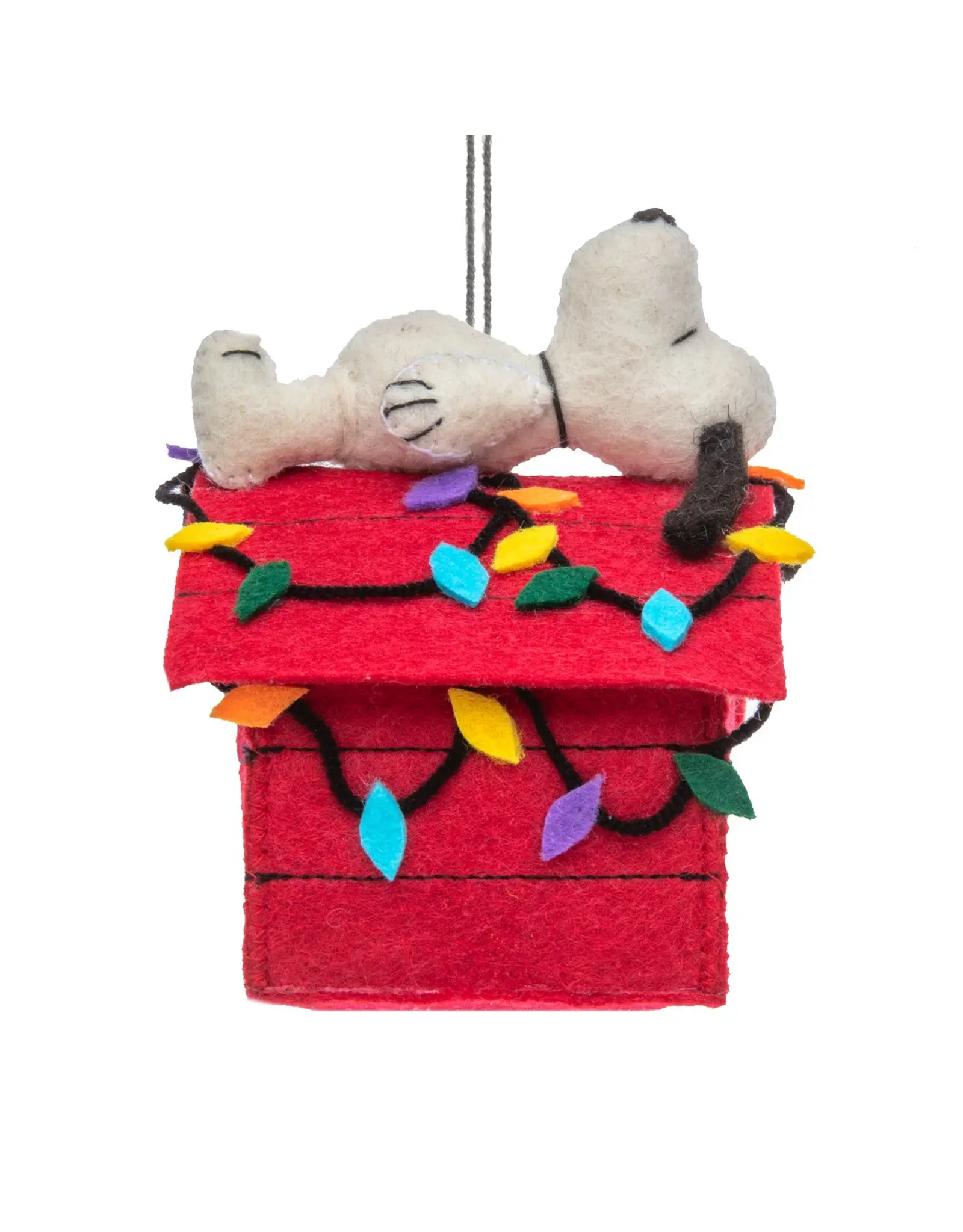 Christmas Snoopy Ornament, Kyrgyzstan