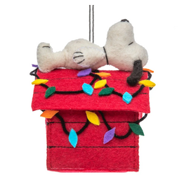 Christmas Snoopy Ornament, Kyrgyzstan