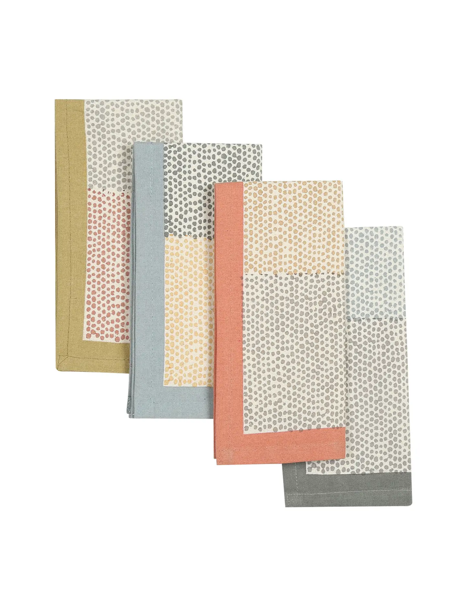 Tea Break Reverie Napkins, Set of 4, India