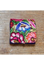 Trade roots Small Embroidered Travel Jewelry Case