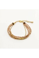 Amore  morse code message bracelet