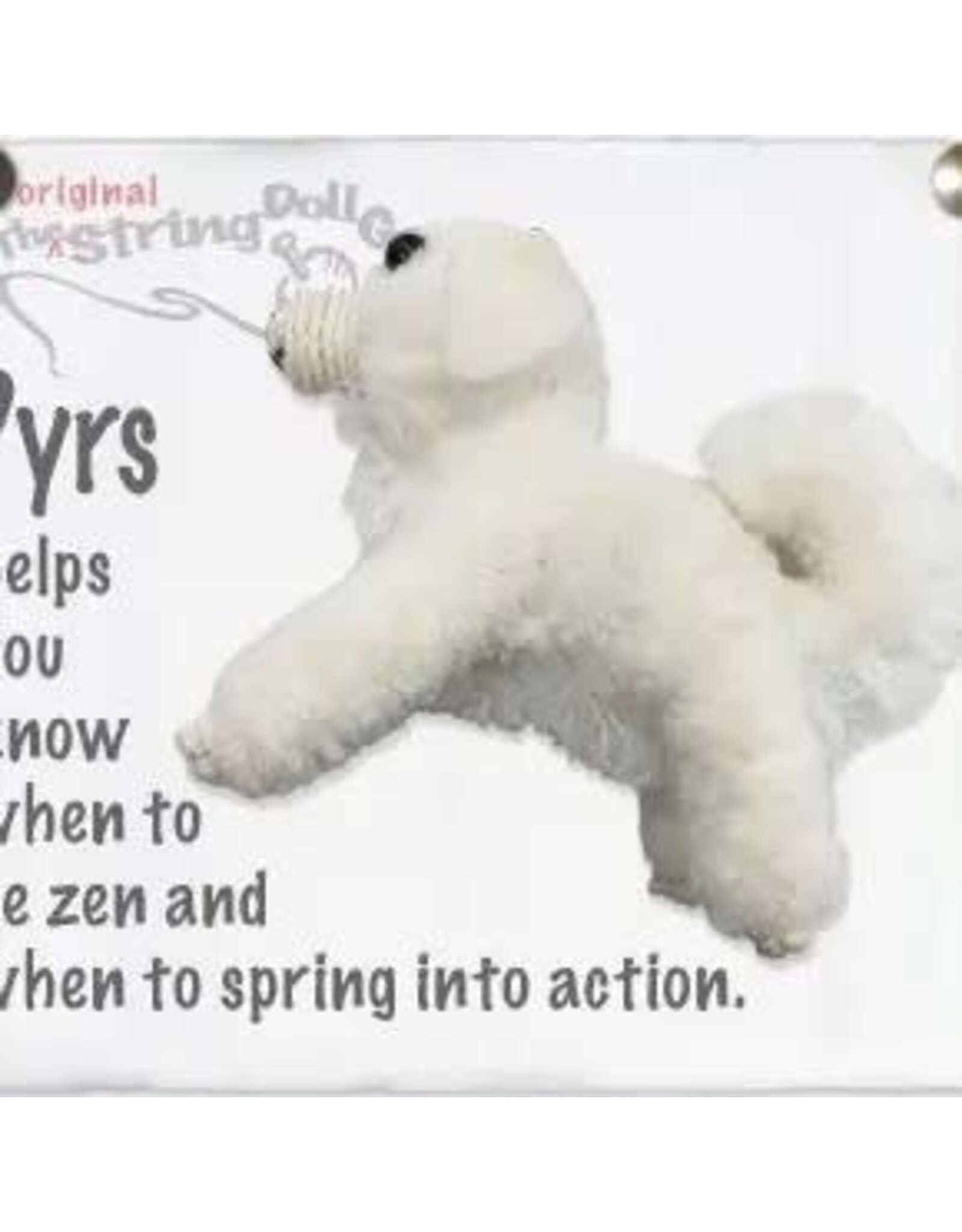 Pyres the Great Pyrenees Stringdoll