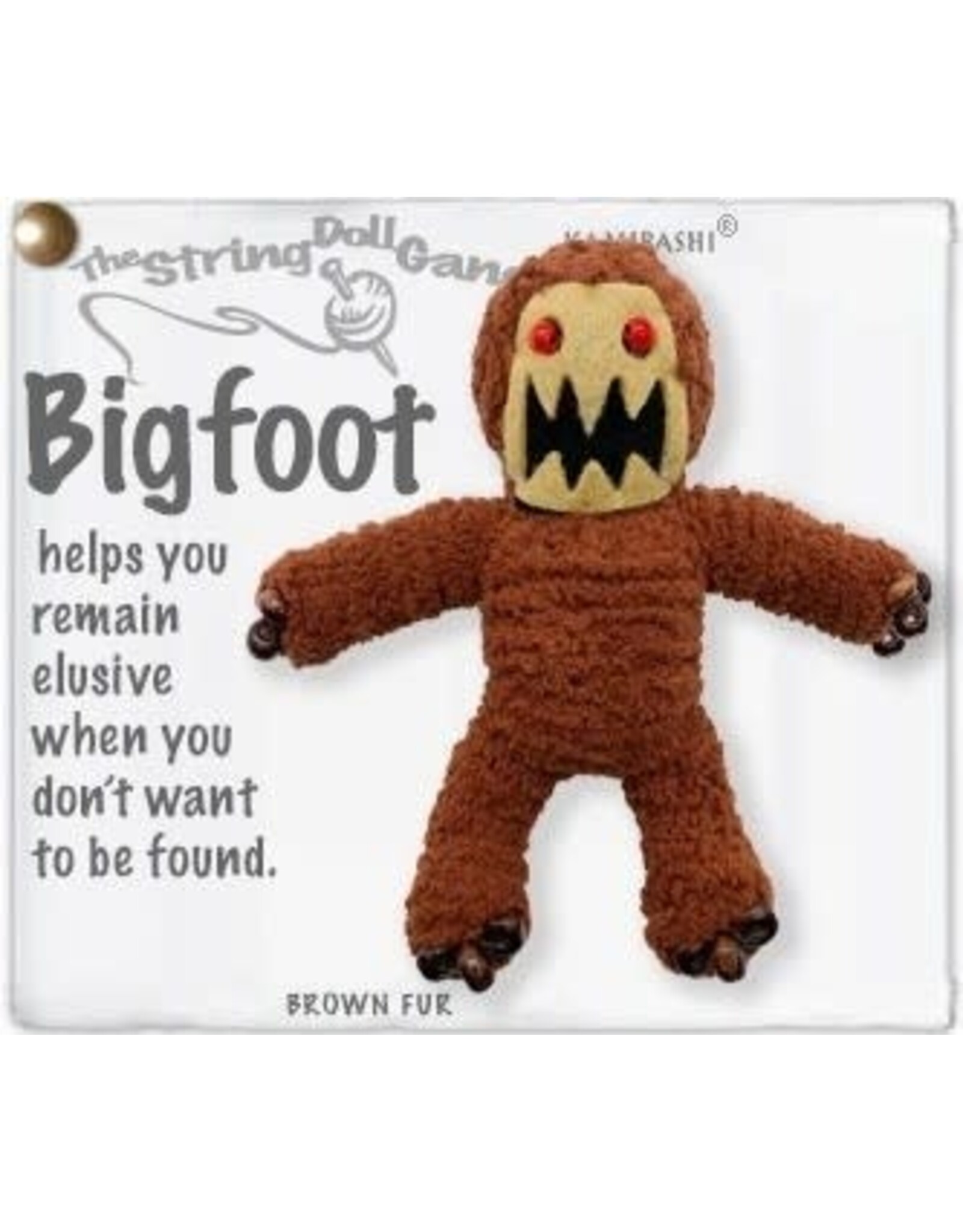 Bigfoot String Doll Keychain, THailand