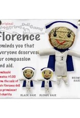 Florence the Nurse String Doll Keychain