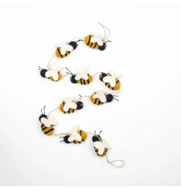 Garland - Felt Bee, Nepal