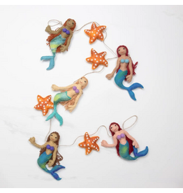 Garland - Felt Little Mermaid , Nepal