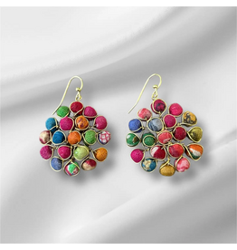 Boho Bloom Earrings, India