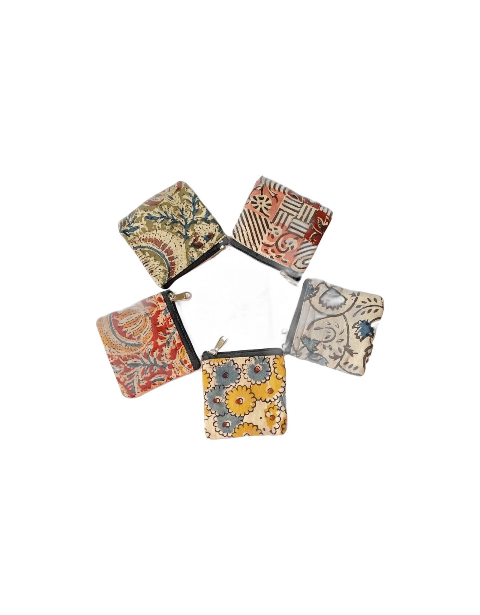 Coin Purse Cotton Kalamkari