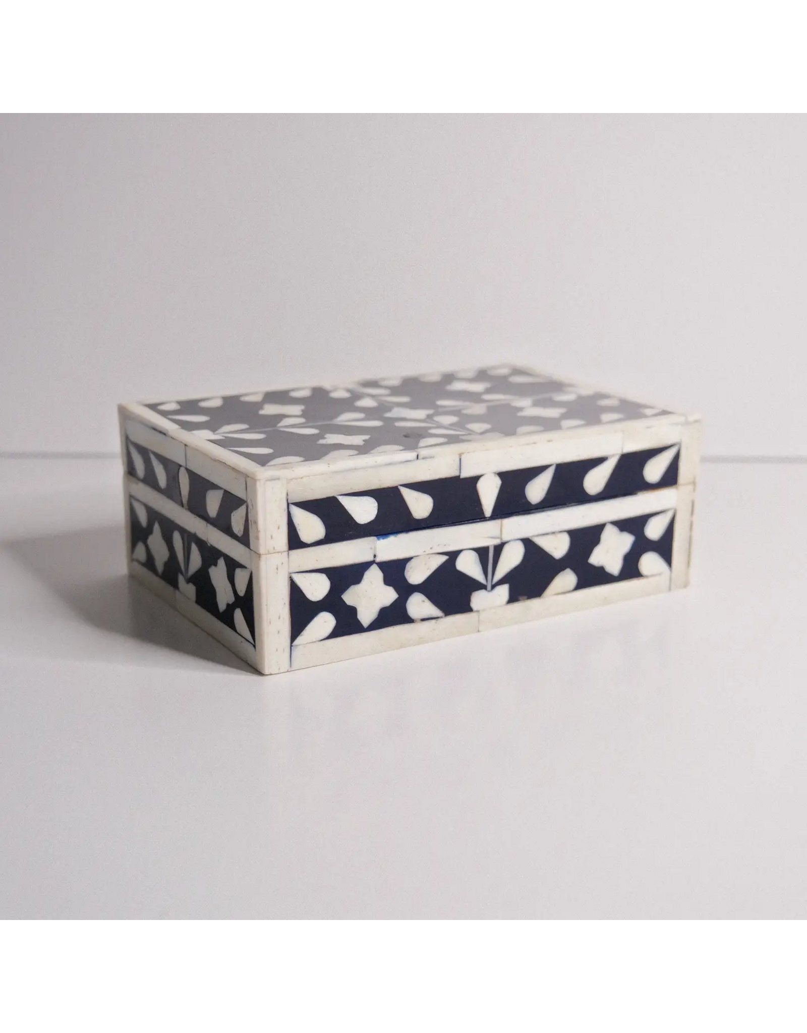 Classic Navy and White Box, India