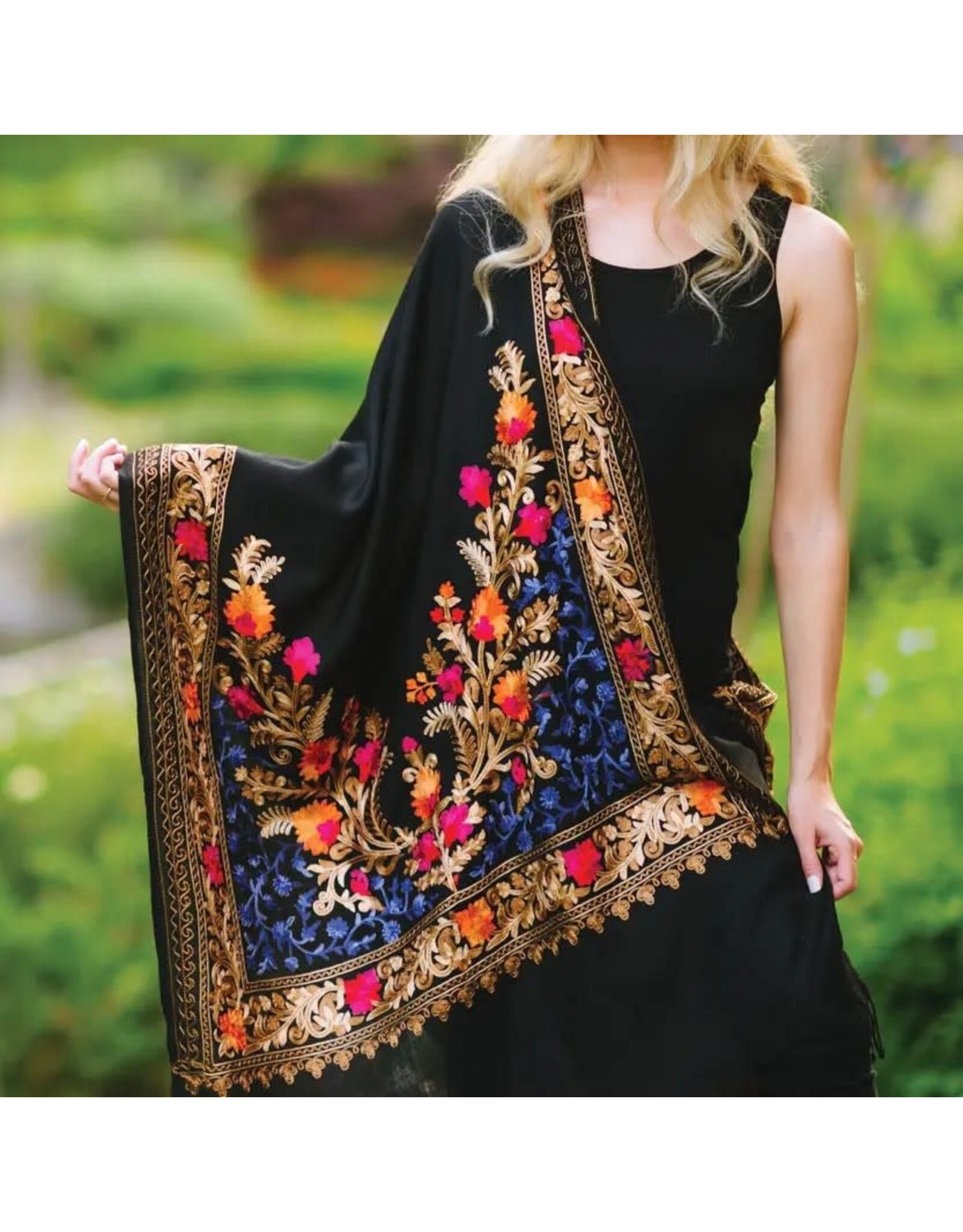 Karuna Embroidered Shawls