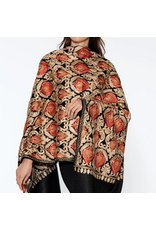 Mandira Embroidered Shawl, India