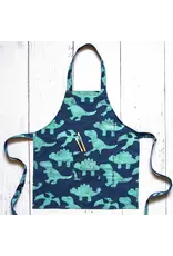 Apron Kids: Dinos - Navy-Organic