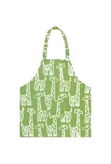 Apron Kids: Giraffe - Olive-Organic