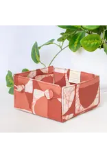 Button Basket Mini: Mod Circles - Rust-Organic