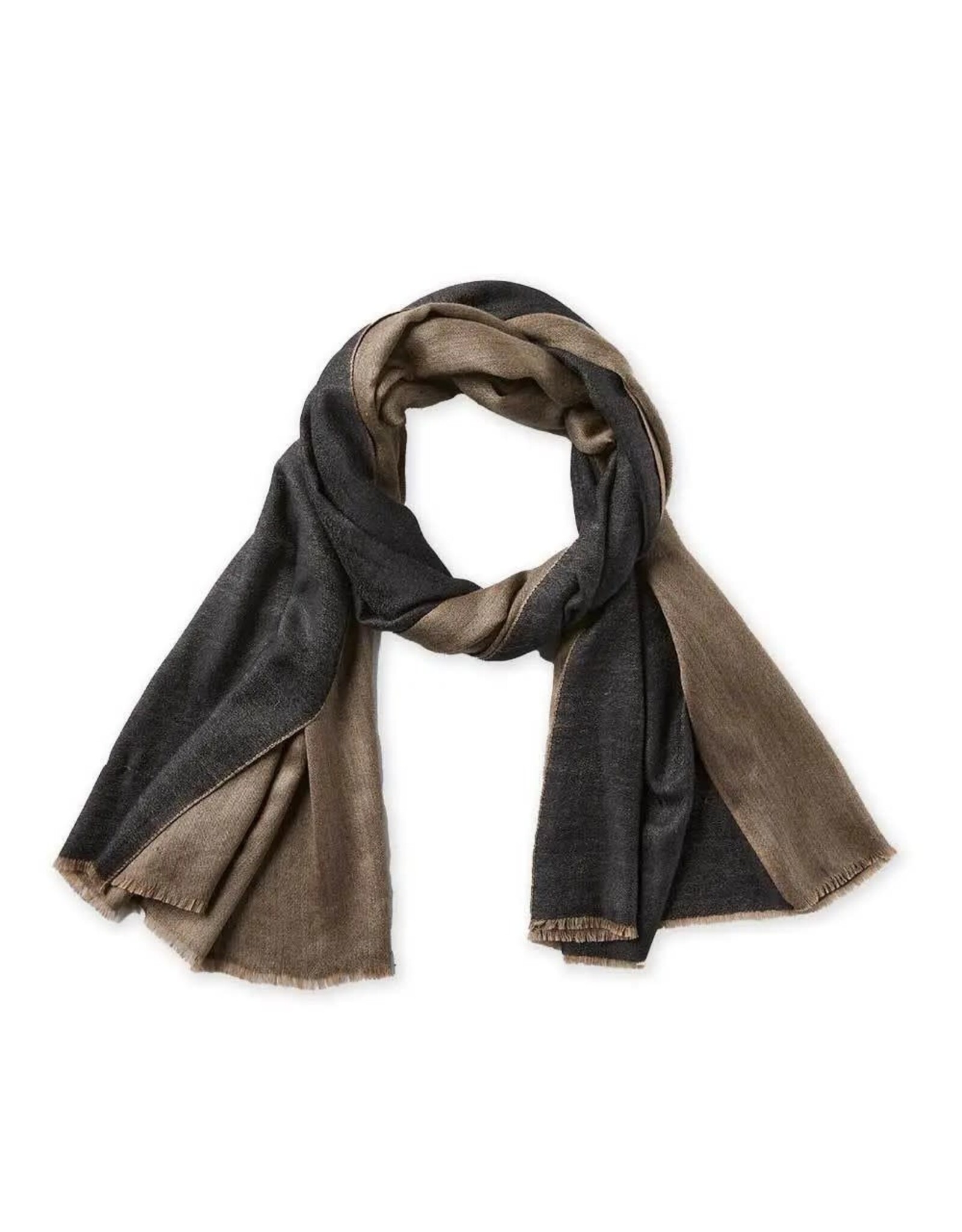 Midnight Rahasi Kashmiri Scarf