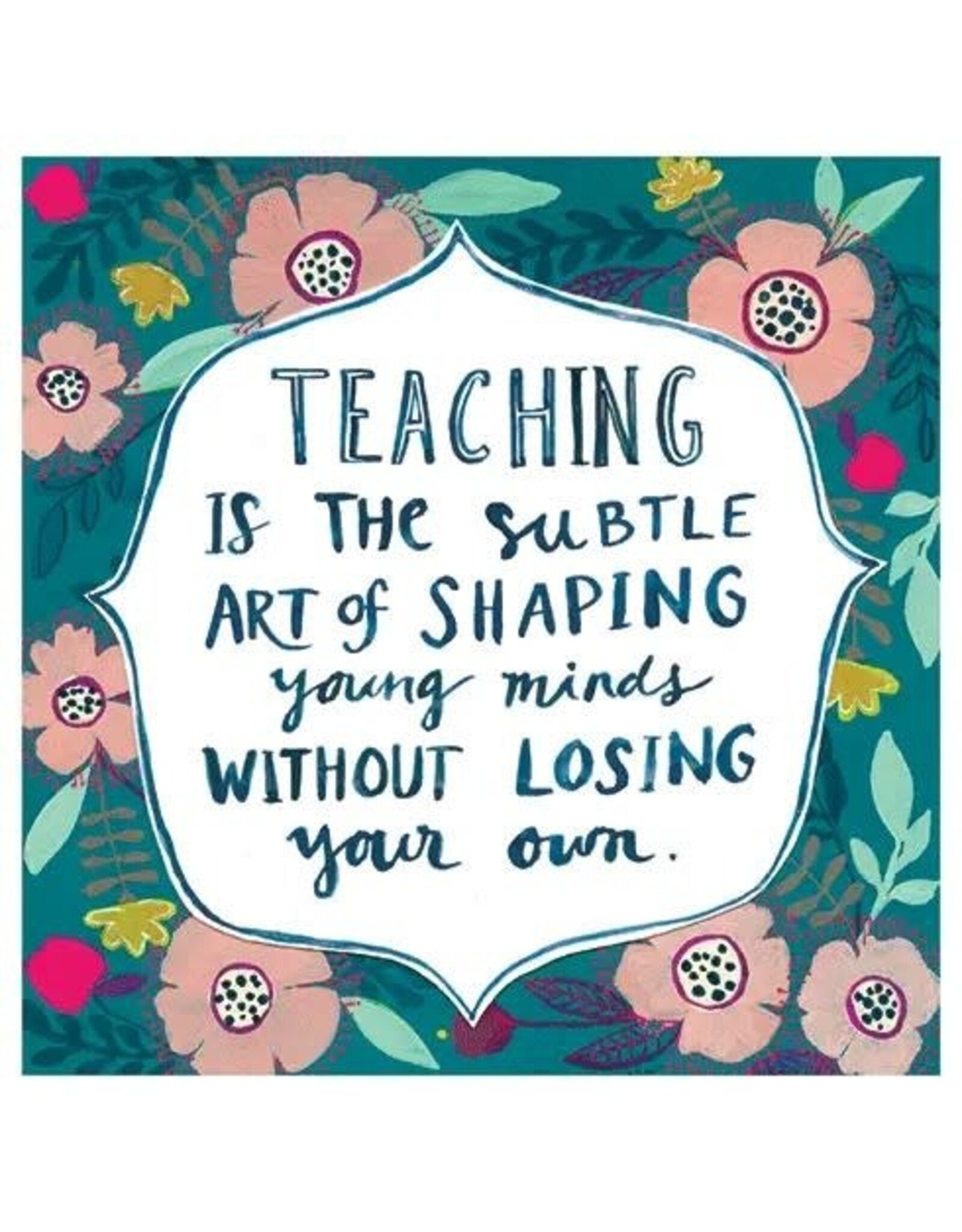 Shaping Young Minds | Curly Girl Everyday Greeting Card