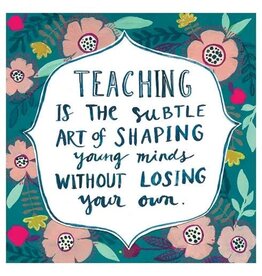 Shaping Young Minds | Curly Girl Everyday Greeting Card