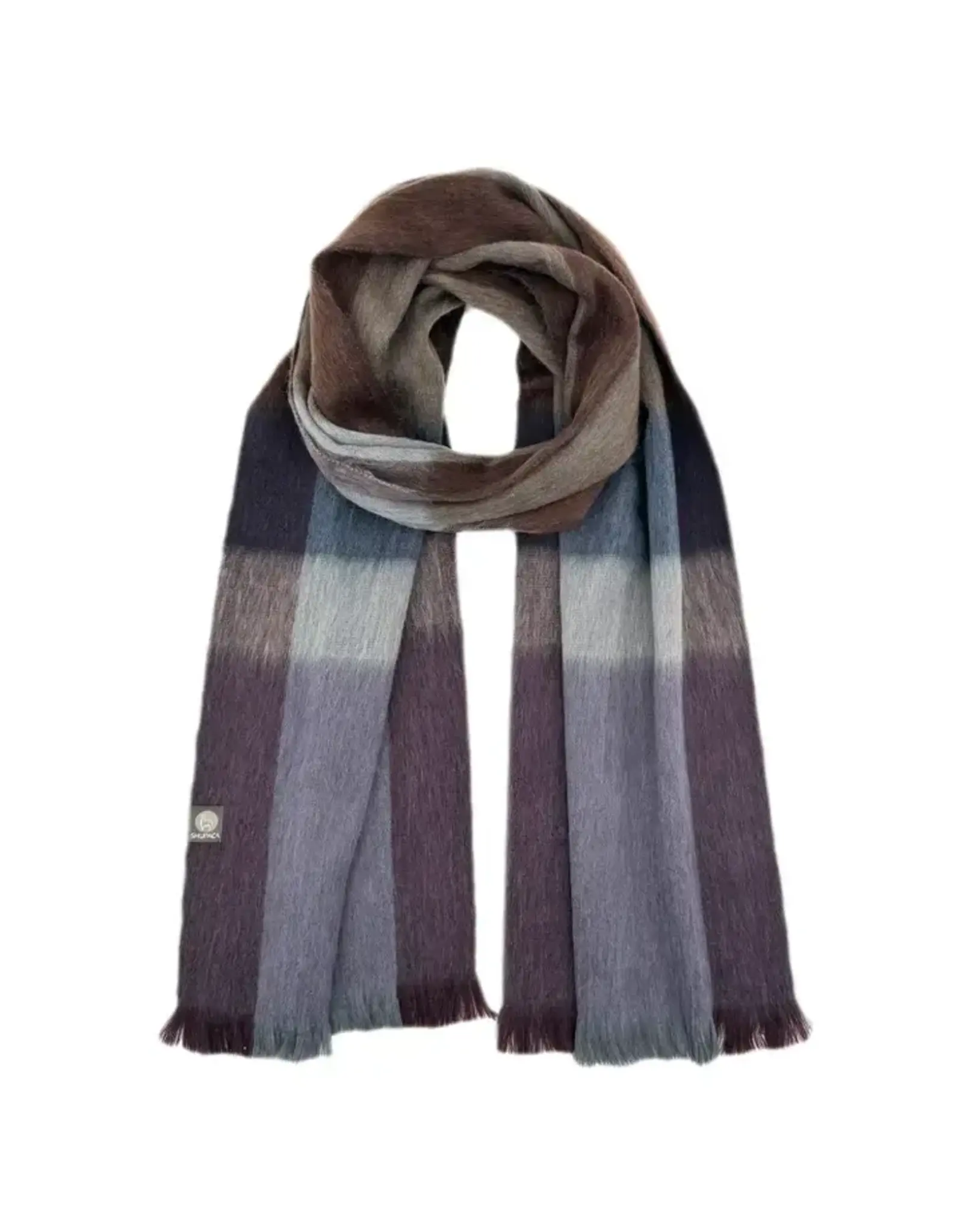 Alpaca Plaid Scarf
