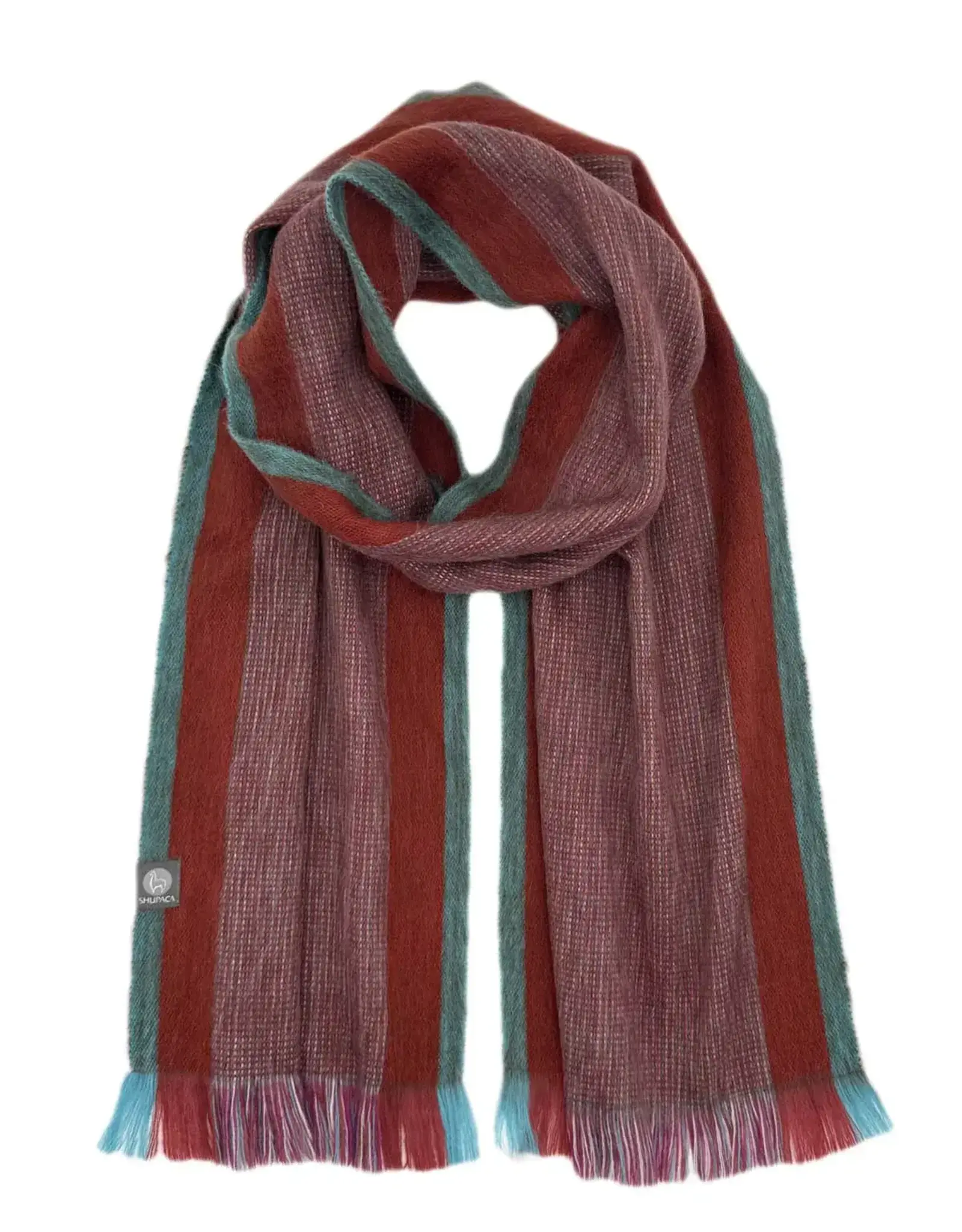 Alpaca Spark Scarf- Wild Poppy