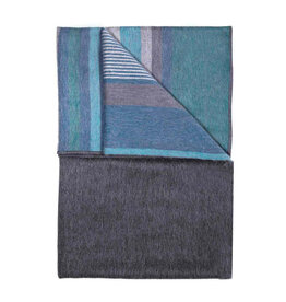 Alpaca Throw - Dark Sea