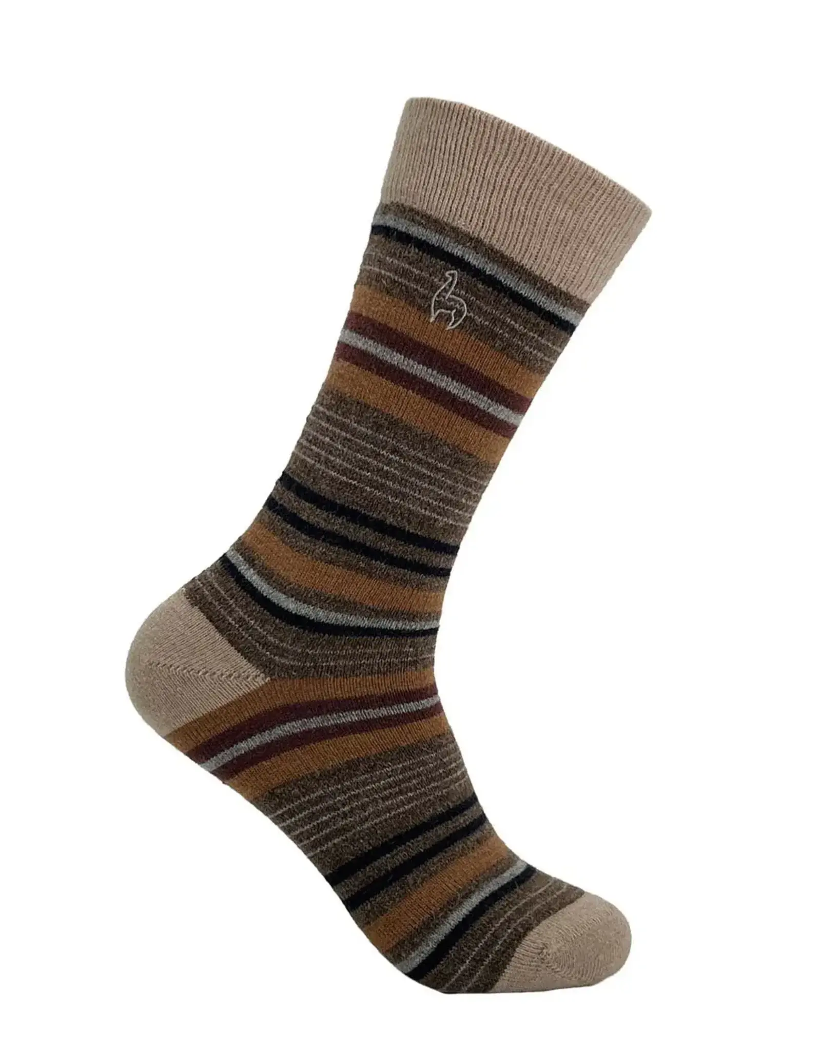 Alpaca Socks - Stripe