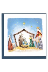 Trade roots Nativity Scene Quilling Card