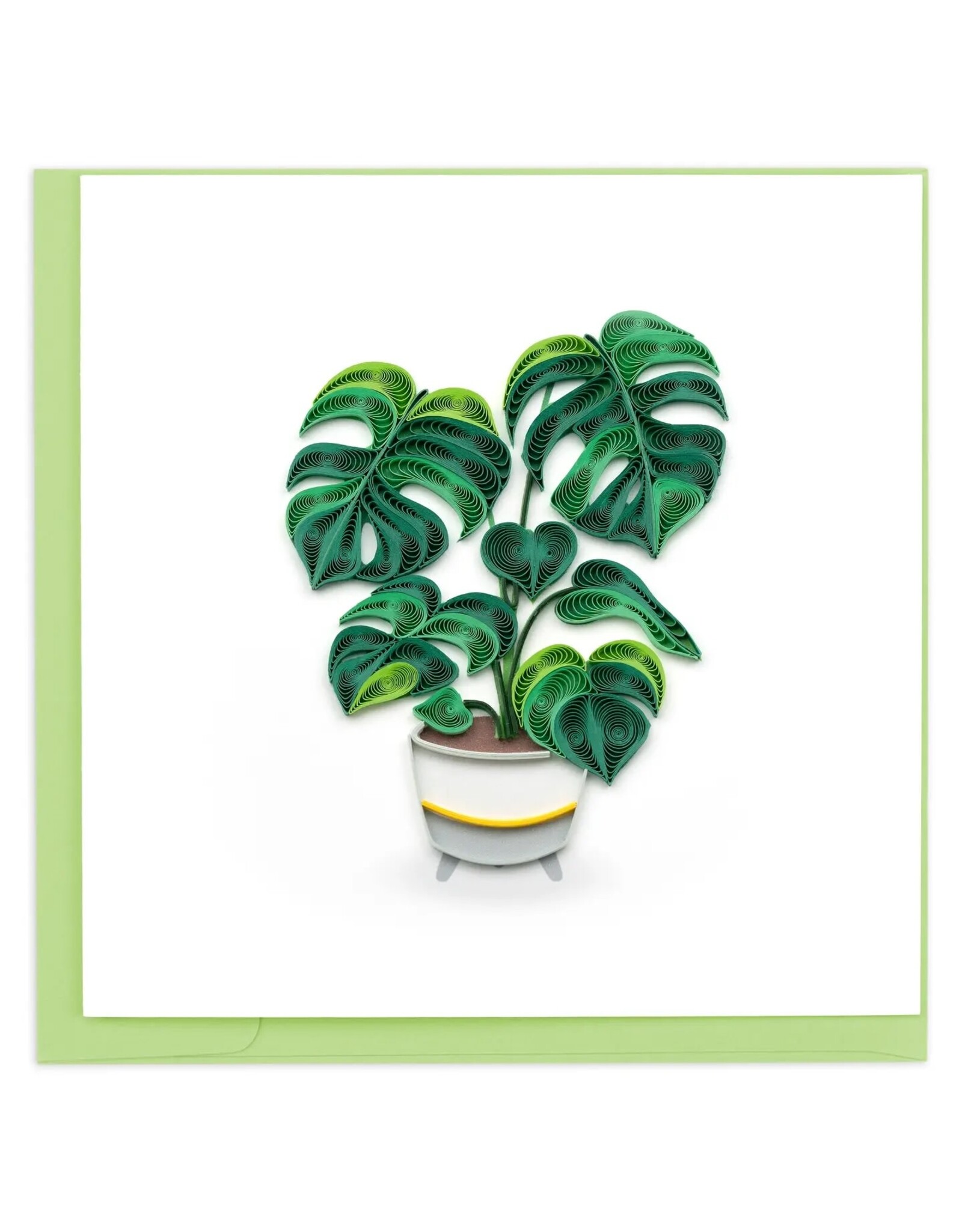 quilling Monstera Quill Card, Vietnam