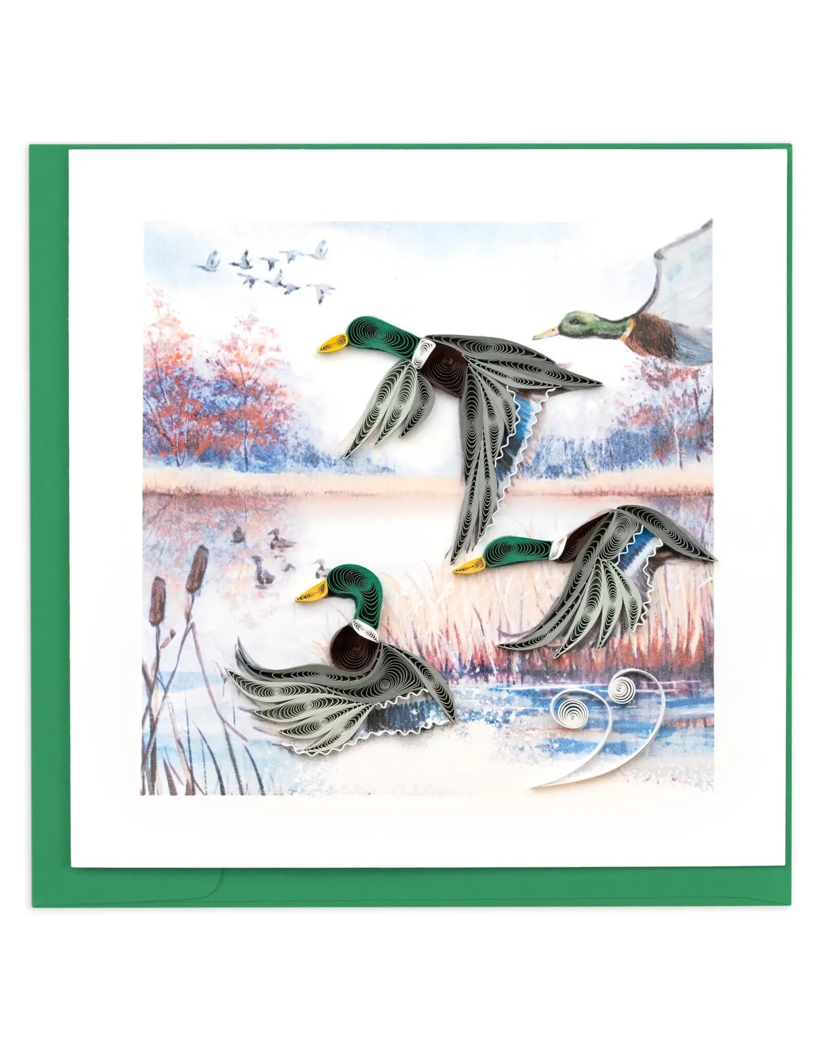 Trade roots Duck Migration Quill Card, Vietnam