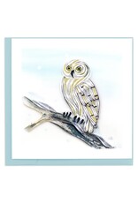 Snowy Owl Quilling Card, Vietnam