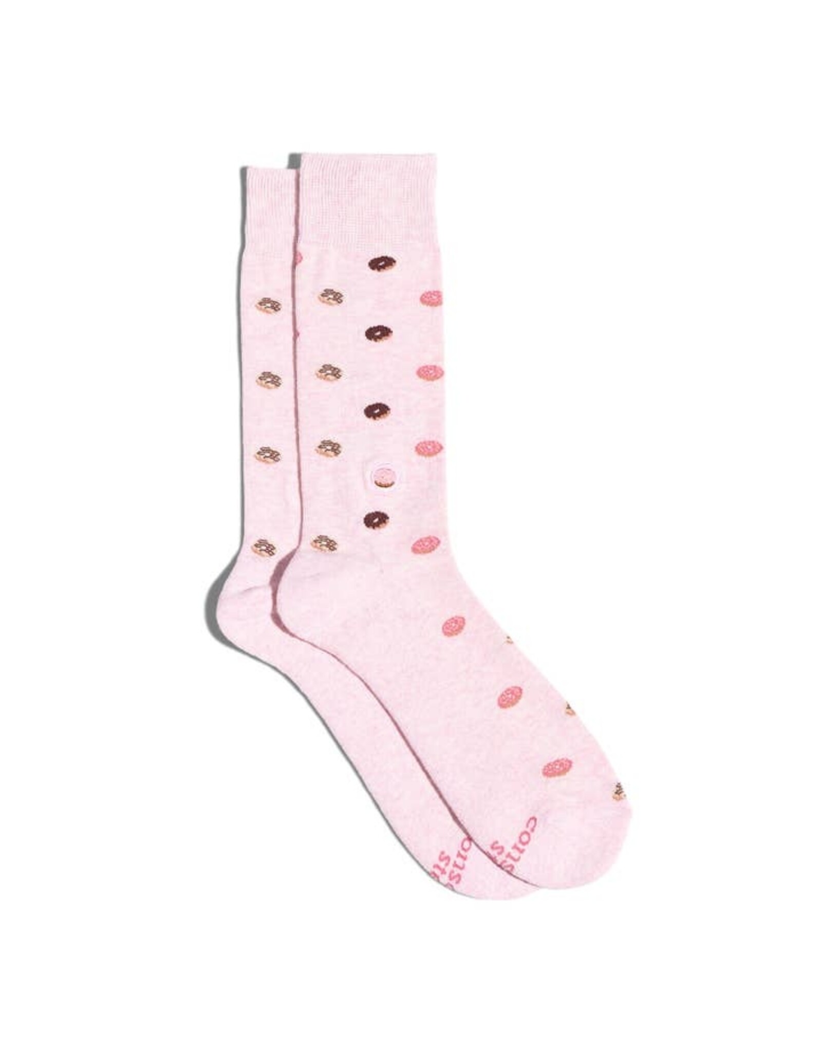 Trade roots Socks that Provide Meals (Pink Donuts)